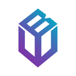 Bidwork logo in a blue and purple colour gradient