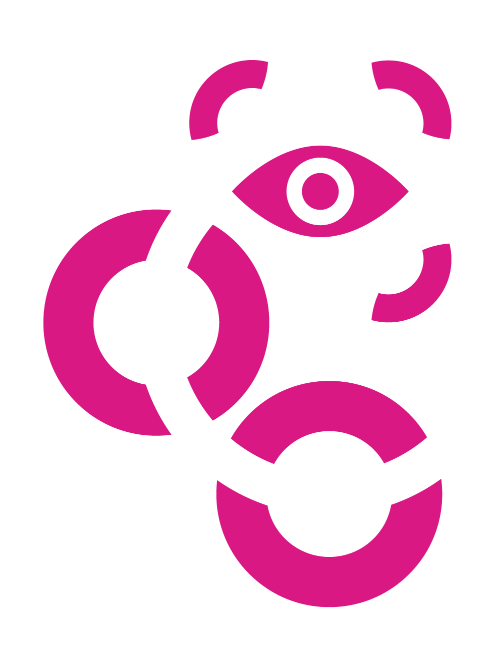 Pink Icon representing Once For All Market Intelligence