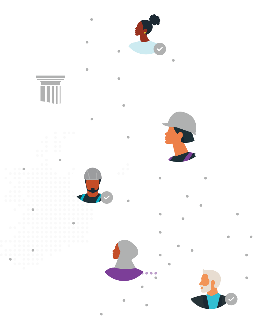 Silver Membership UK Map Illustration