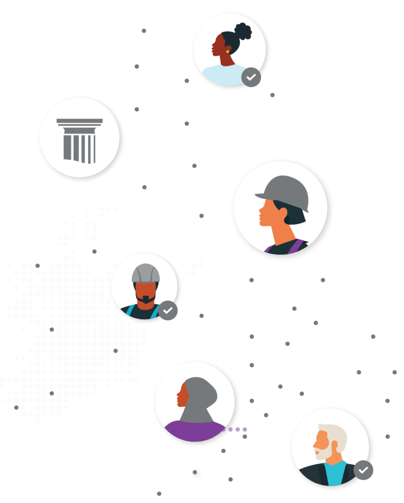 Platinum Membership UK Map Illustration