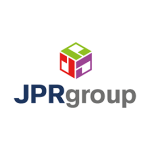 JPR group logo in a white circle