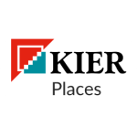 Kier Places logo in white circle