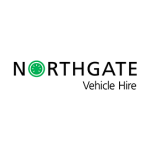 Northgate vehicle hire logo in white circle