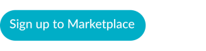 blue call to action button "sign up to once for all marketplace"